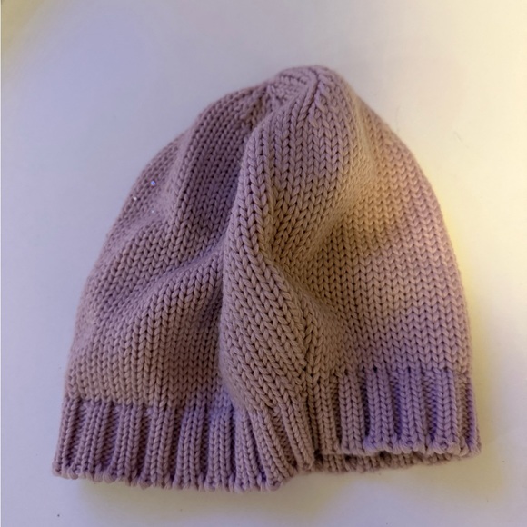 Catya Hat Beanie Pink Embellished 100% Marino Wool size VI ages 8-10 gently worn - Picture 3 of 5